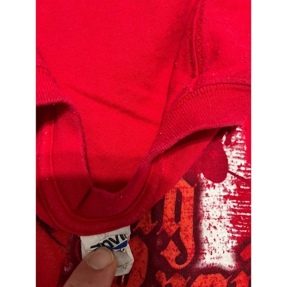 2007 David Ortiz Big Papi Graphic Logo T-Shirt Mens Size 2XL Red Boston Red Sox - Picture 5 of 6